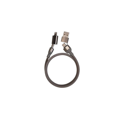 Logotrade advertising product image of: Charging cable with data transfer DONNES Pierre Cardin