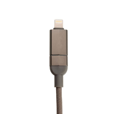 Logo trade promotional merchandise photo of: Charging cable with data transfer DONNES Pierre Cardin