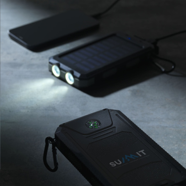 Logo trade promotional giveaways picture of: Trail RCS Solar Charger Compass 8000