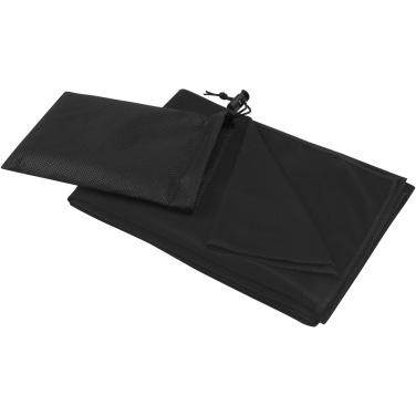 Logo trade promotional gifts picture of: Lucas RPET sport towel 50x100 cm