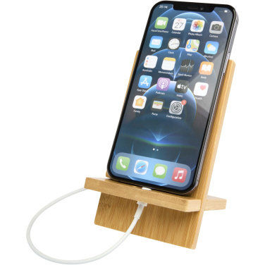 Logotrade promotional gifts photo of: Ceibo detachable bamboo phone stand
