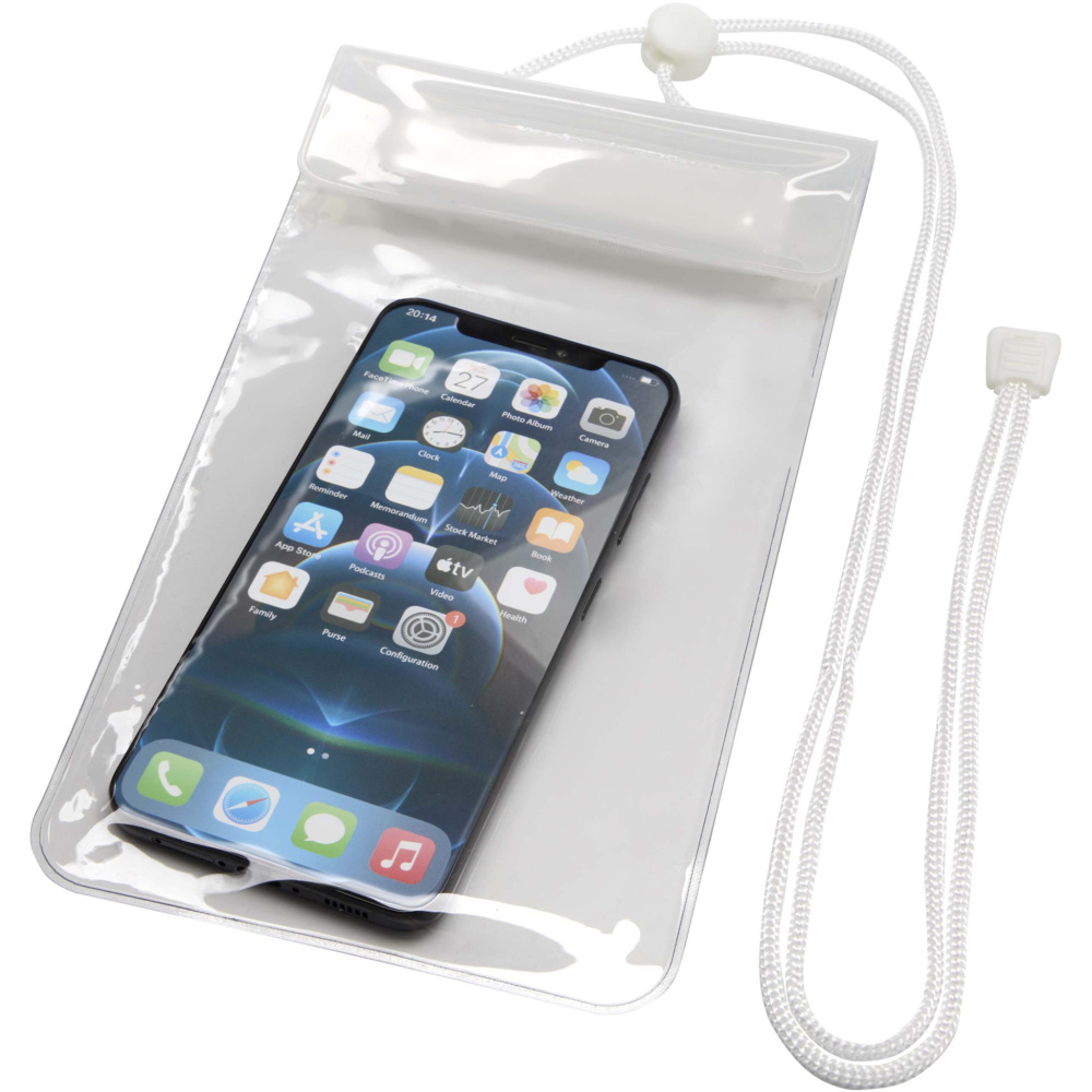 Logo trade promotional item photo of: Dombay waterproof phone pouch size XL