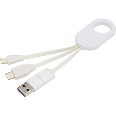 Logotrade promotional gift picture of: Troop 4-in-1 recycled plastic charging cable