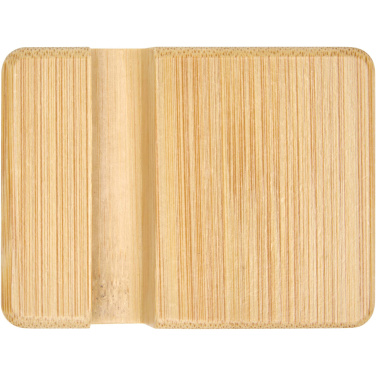 Logo trade business gift photo of: Ebla bamboo phone stand
