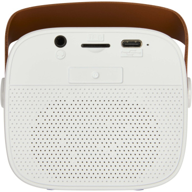 Logo trade corporate gifts image of: Diya 3W wireless recycled plastic speaker