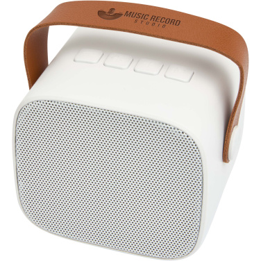 Logo trade corporate gift photo of: Diya 3W wireless recycled plastic speaker