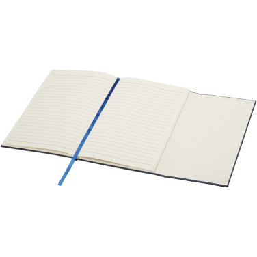 Logotrade promotional item picture of: Alejandra A5 recycled plastic hard cover notebook