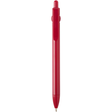 Logo trade promotional giveaway photo of: Fidget recycled plastic ballpoint pen (black ink)