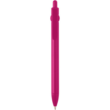 Logo trade promotional giveaway photo of: Fidget recycled plastic ballpoint pen (black ink)