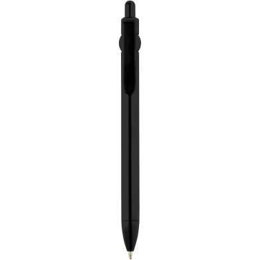 Logotrade business gift image of: Fidget recycled plastic ballpoint pen (black ink)