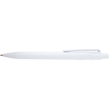Logotrade promotional gift picture of: Unica recycled plastic ballpoint pen (blue ink)