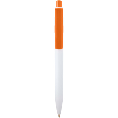 Logotrade promotional giveaway image of: Unica recycled plastic ballpoint pen (blue ink)