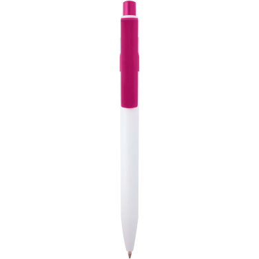 Logo trade promotional items image of: Unica recycled plastic ballpoint pen (black ink)