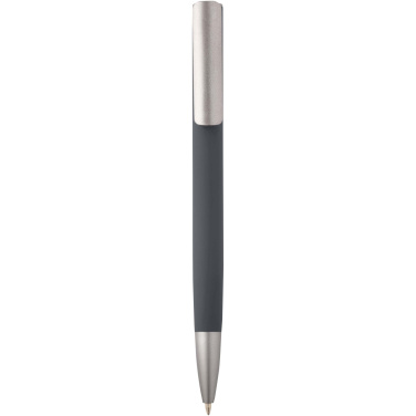 Logotrade promotional merchandise photo of: Ziggur aluminium ballpoint pen (blue ink)