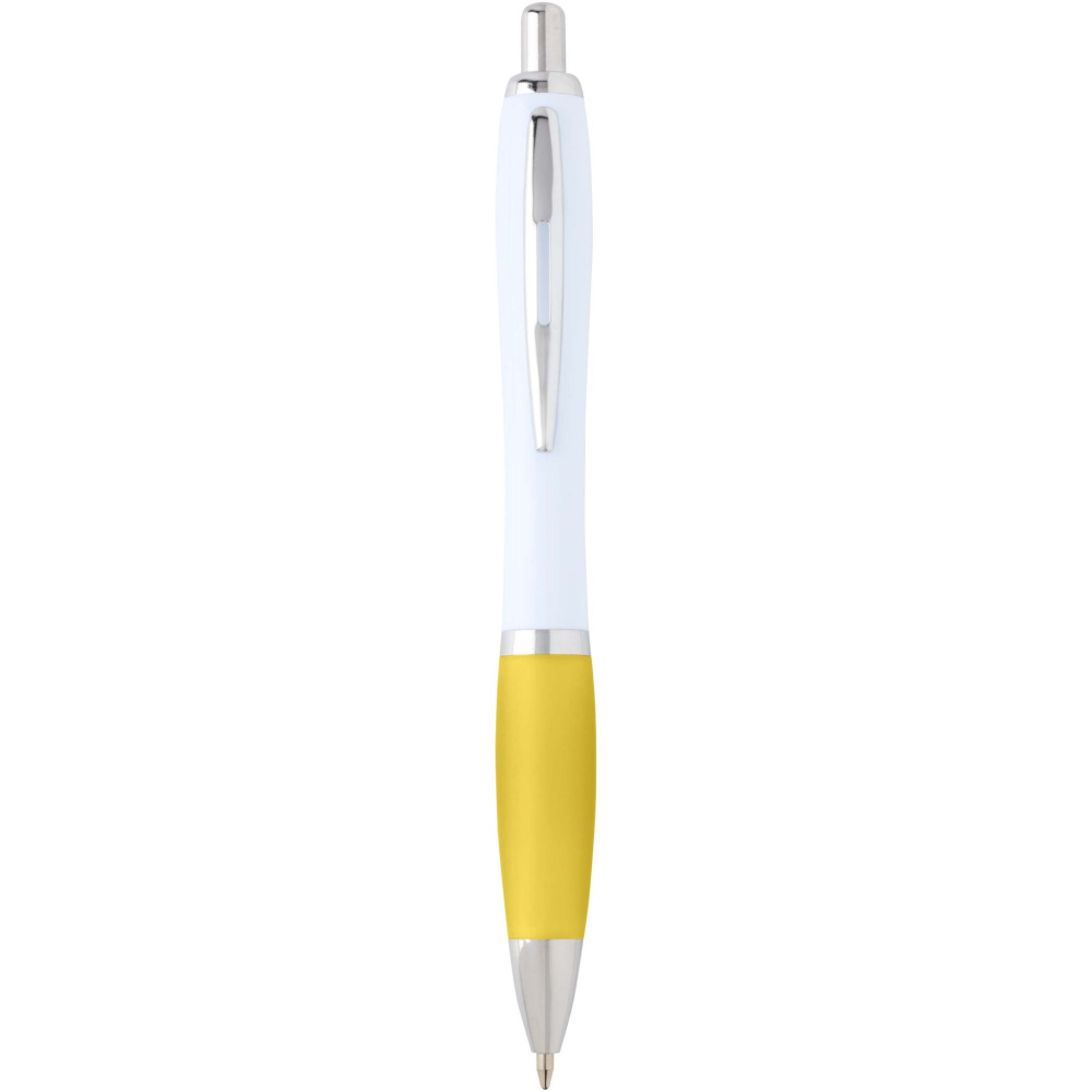 Logo trade promotional items picture of: Nash recycled plastic ballpoint pen (black ink)