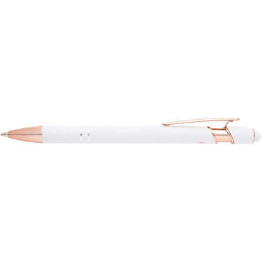 Logotrade advertising product picture of: Nanna ballpoint pen with rose gold finish (blue ink)