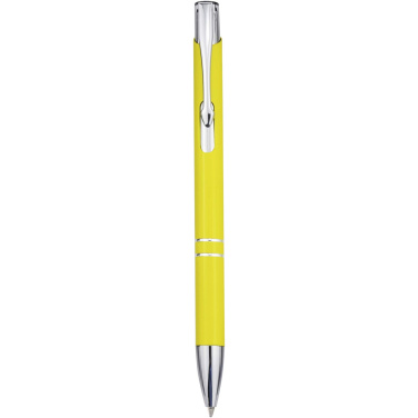 Logotrade advertising product image of: Moneta recycled aluminium ballpoint pen (blue ink)