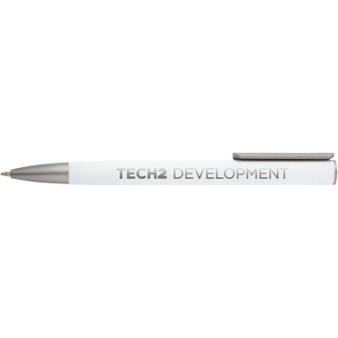 Logotrade promotional product picture of: Ziguur recycled aluminium ballpoint pen (black ink)