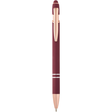 Logotrade promotional giveaway picture of: Nanna ballpoint pen with rose gold finish (black ink)