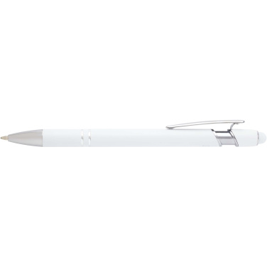 Logotrade advertising products photo of: Kish ballpoint pen with silver finish (black ink)