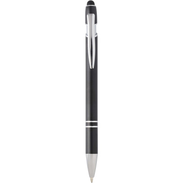 Logotrade promotional gift picture of: Kish ballpoint pen with silver finish (black ink)