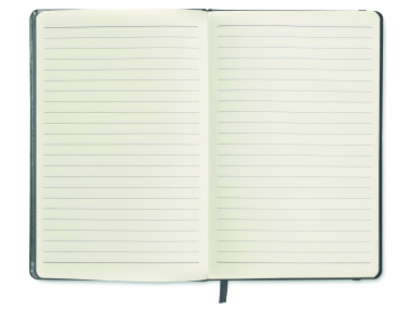 Logo trade promotional merchandise image of: A5 notebook 96 lined sheets