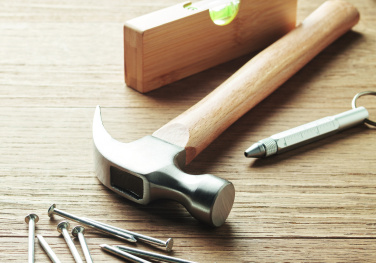 Logo trade business gifts image of: Wooden claw hammer