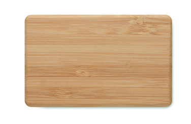 Logo trade advertising products picture of: TWS earbuds in bamboo case