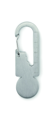 Logotrade promotional merchandise picture of: Multifunctional key ring token