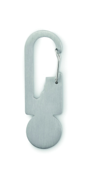 Logotrade promotional merchandise photo of: Multifunctional key ring token