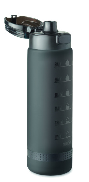 Logo trade advertising product photo of: Sports water bottle RPET 1L