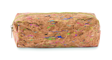 Logotrade promotional giveaways photo of: Coloured cork pencil case
