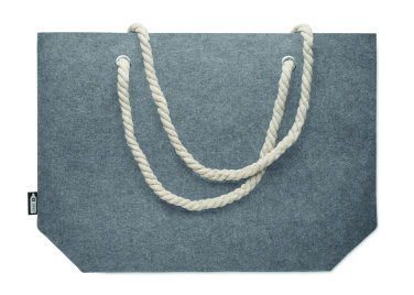 Logotrade promotional product picture of: RPET felt beach bag
