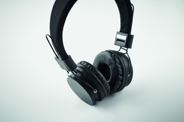 Logo trade promotional gifts picture of: ABS wireless foldable headphone