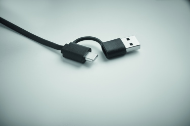 Logo trade corporate gift photo of: 60W retractable charging cable