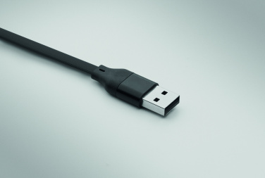 Logotrade corporate gift picture of: 60W cable keyring recycled ABS