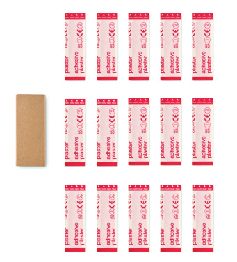 Logo trade promotional products picture of: 15 pieces adhesive plasters