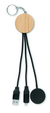 Logotrade advertising product image of: Key ring with 4 in 1 60W cable