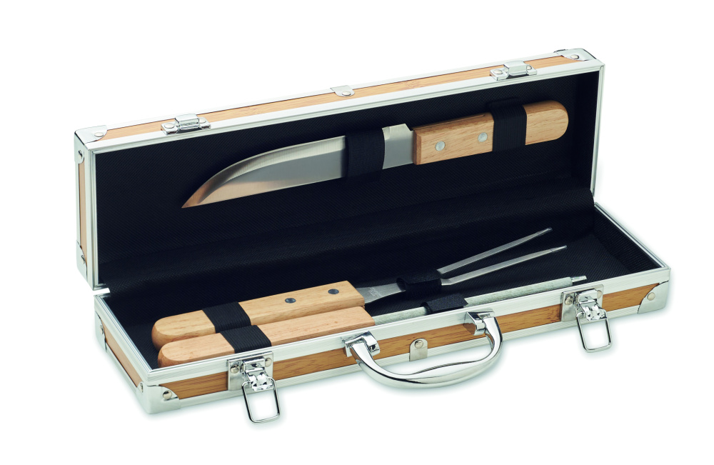 Logo trade promotional product photo of: Stainless steel barbecue tools
