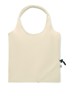 Logo trade promotional products image of: Foldable shopping bag 140 gr/m²
