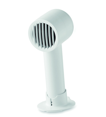 Logo trade corporate gifts image of: Small portable fan 2000 mAh