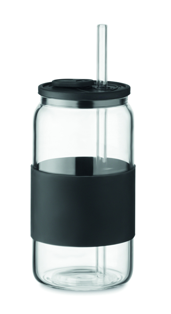 Logo trade promotional giveaway photo of: High borosilicate tumbler 550ml