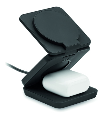 Logotrade corporate gift image of: 3in1 foldable charging station