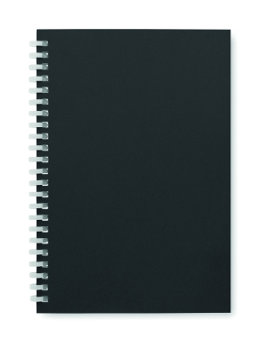 Logo trade business gifts image of: A5 recycled carton notebook