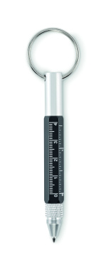 Logotrade promotional merchandise picture of: Key ring with twist action pen