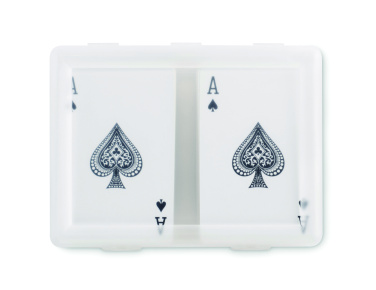 Logo trade promotional giveaway photo of: Set of classic playing cards