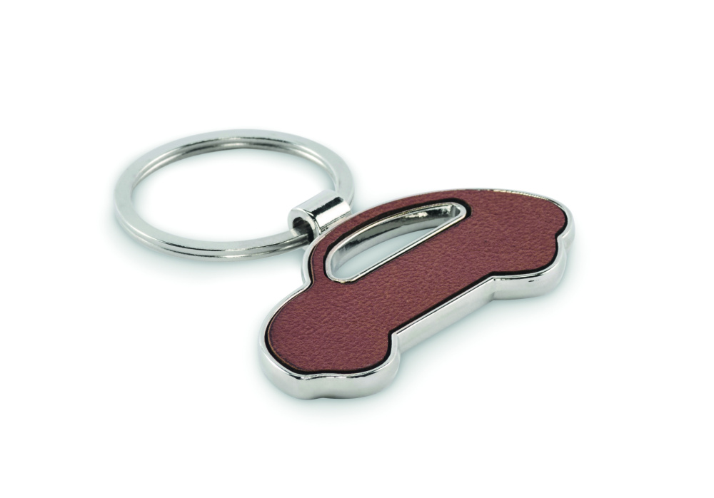 Logotrade promotional gift picture of: Car shaped key ring