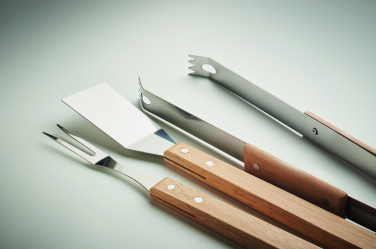 Logo trade corporate gifts picture of: Oakwood barbecue set