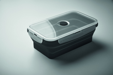 Logo trade promotional giveaways picture of: Collapsible silicone lunch box