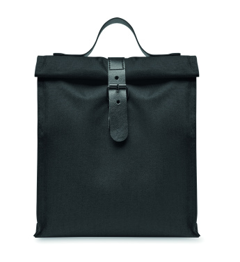 Logo trade promotional giveaways picture of: 600D RPET cooler bag